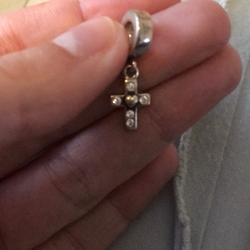 Pandora cross charm
